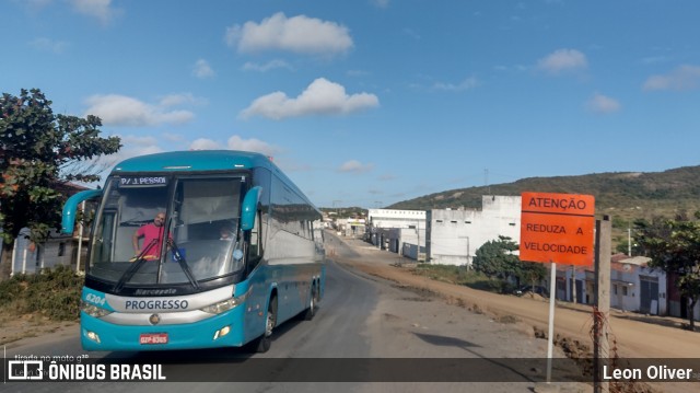 Auto Viação Progresso 6204 na cidade de Santa Cruz do Capibaribe, Pernambuco, Brasil, por Leon Oliver. Número da foto: #12342817.