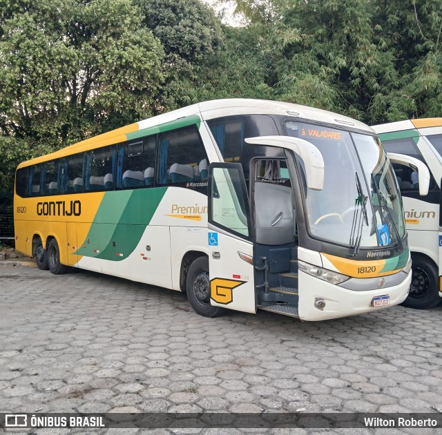 Empresa Gontijo de Transportes 18120 na cidade de Governador Valadares, Minas Gerais, Brasil, por Wilton Roberto. Número da foto: #12342537.
