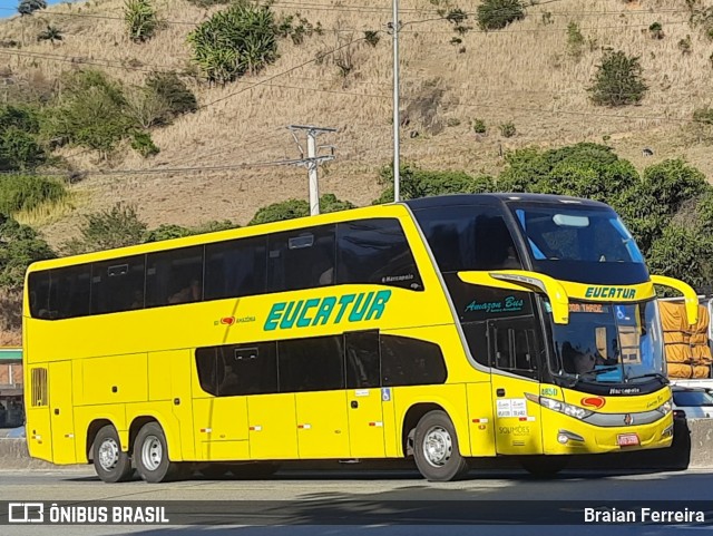 Eucatur - Empresa União Cascavel de Transportes e Turismo 4850 na cidade de Viana, Espírito Santo, Brasil, por Braian Ferreira. Número da foto: #12342307.
