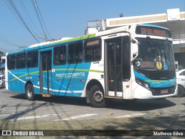 Viação Ponte Coberta RJ 190.004 na cidade de Rio de Janeiro, Rio de Janeiro, Brasil, por Matheus Silva. Número da foto: #12342514.