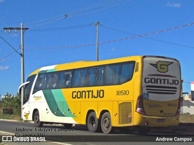 Empresa Gontijo de Transportes 18510 na cidade de Pirapora, Minas Gerais, Brasil, por Andrew Campos. Número da foto: #12344392.