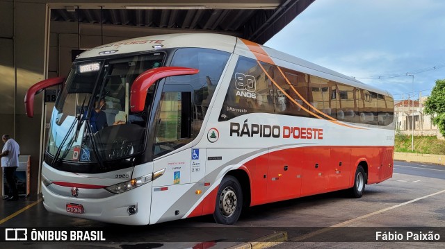 Rápido D´Oeste 3920 na cidade de Ribeirão Preto, São Paulo, Brasil, por Fábio Paixão. Número da foto: #12343850.