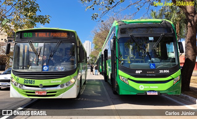 HP Transportes Coletivos 20.806 na cidade de Goiânia, Goiás, Brasil, por Carlos Júnior. Número da foto: #12343938.