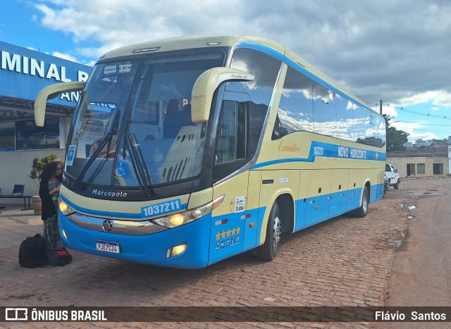 Viação Novo Horizonte 1037211 na cidade de Barra da Estiva, Bahia, Brasil, por Flávio  Santos. Número da foto: #12342574.