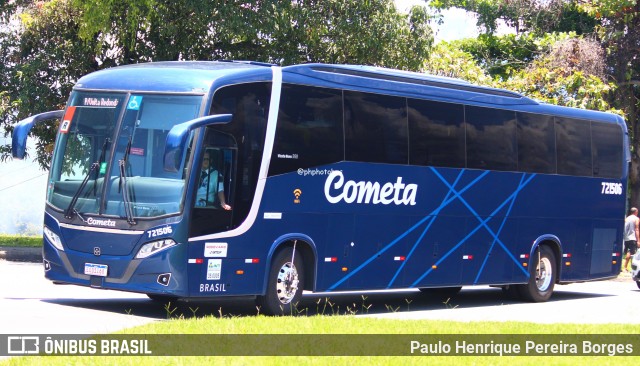 Viação Cometa 721506 na cidade de Resende, Rio de Janeiro, Brasil, por Paulo Henrique Pereira Borges. Número da foto: #12343659.