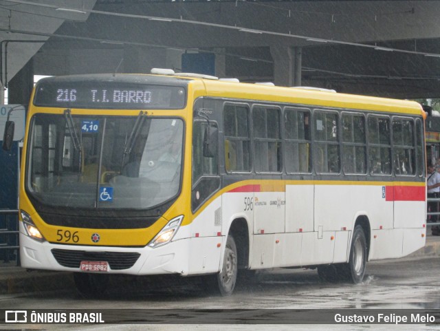Empresa Metropolitana 596 na cidade de Jaboatão dos Guararapes, Pernambuco, Brasil, por Gustavo Felipe Melo. Número da foto: #12346146.
