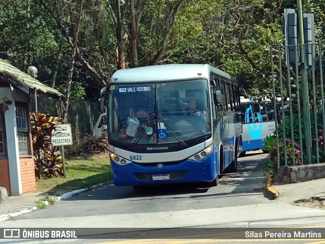 Turb Petrópolis > Turp -Transporte Urbano de Petrópolis 6822 na cidade de Petrópolis, Rio de Janeiro, Brasil, por Silas Pereira Martins. Número da foto: #12346615.