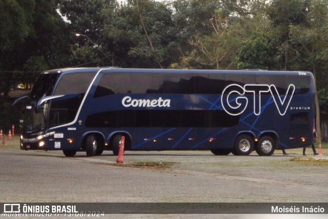Viação Cometa 17314 na cidade de Cubatão, São Paulo, Brasil, por Moiséis Inácio. Número da foto: #12347145.