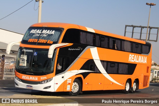 RealMaia Turismo e Cargas 2211 na cidade de Goiânia, Goiás, Brasil, por Paulo Henrique Pereira Borges. Número da foto: #12346310.