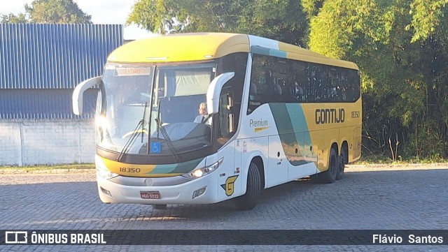 Empresa Gontijo de Transportes 18350 na cidade de Cruz das Almas, Bahia, Brasil, por Flávio  Santos. Número da foto: #12345346.