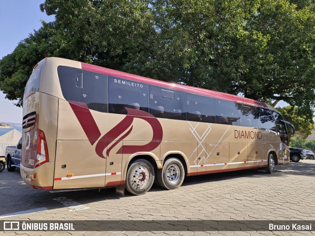 Viação Diamond Turismo 24323 na cidade de Capitólio, Minas Gerais, Brasil, por Bruno Kasai. Número da foto: #12346229.