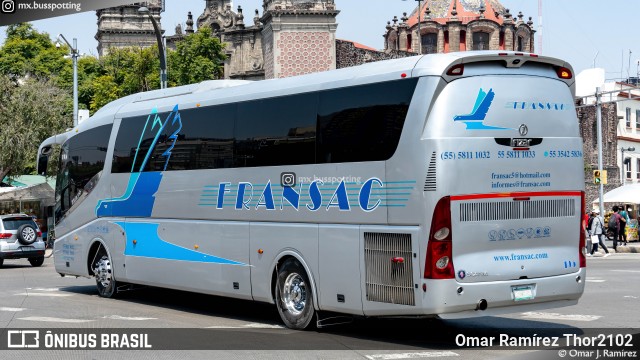 Transportadora Turística Fransac 195 na cidade de Cuauhtémoc, Ciudad de México, México, por Omar Ramírez Thor2102. Número da foto: #12346041.