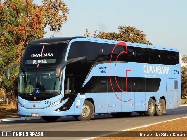 Expresso Guanabara 2259 na cidade de Brasília, Distrito Federal, Brasil, por Rafael da Silva Xarão. Número da foto: #12345647.