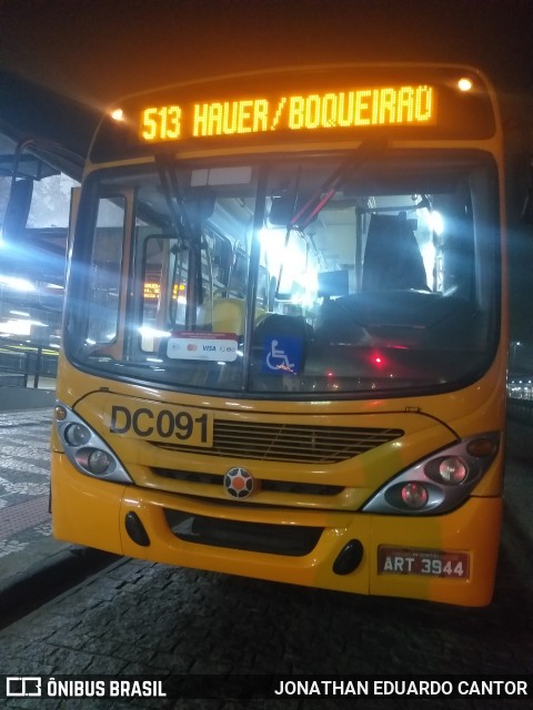 Cristo Rei > CCD Transporte Coletivo > SPE Via Mobilidade S/A DC091 na cidade de Curitiba, Paraná, Brasil, por JONATHAN EDUARDO CANTOR. Número da foto: #12345255.