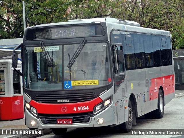 Allibus Transportes 4 5094 na cidade de São Paulo, São Paulo, Brasil, por Rodrigo Moreira Correia. Número da foto: #12347538.