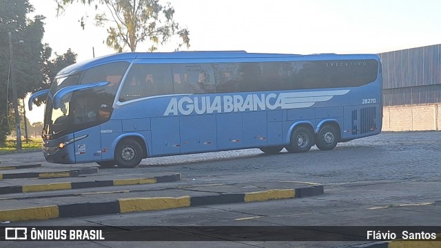 Viação Águia Branca 28270 na cidade de Cruz das Almas, Bahia, Brasil, por Flávio  Santos. Número da foto: #12345377.