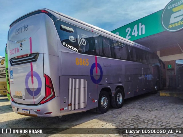 Rota Transportes Rodoviários 8865 na cidade de Propriá, Sergipe, Brasil, por Lucyan BUSOLOGO_AL_PE. Número da foto: #12345968.