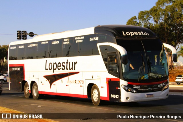 Lopestur - Lopes Turismo e Transportes 80842 na cidade de Goiânia, Goiás, Brasil, por Paulo Henrique Pereira Borges. Número da foto: #12346301.