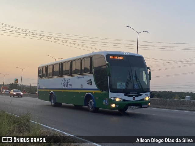 Transportes MP Tur 140 na cidade de Parnamirim, Rio Grande do Norte, Brasil, por Alison Diego Dias da Silva. Número da foto: #12345679.