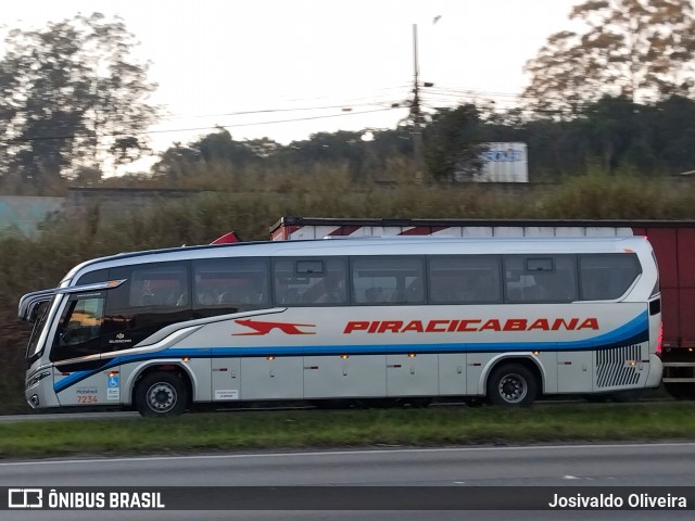 Viação Piracicabana 7234 na cidade de Embu das Artes, São Paulo, Brasil, por Josivaldo Oliveira. Número da foto: #12346581.
