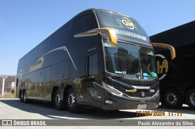 Viação Itaúna 3500 na cidade de Itaúna, Minas Gerais, Brasil, por Paulo Alexandre da Silva. Número da foto: #12346404.