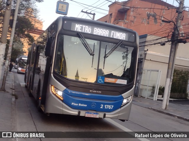 Sambaíba Transportes Urbanos 2 1767 na cidade de São Paulo, São Paulo, Brasil, por Rafael Lopes de Oliveira. Número da foto: #12345052.