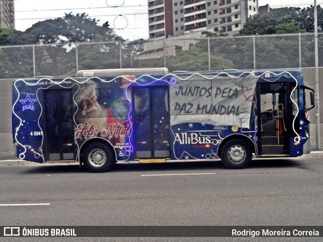Allibus Transportes 4 5041 na cidade de São Paulo, São Paulo, Brasil, por Rodrigo Moreira Correia. Número da foto: #12347584.