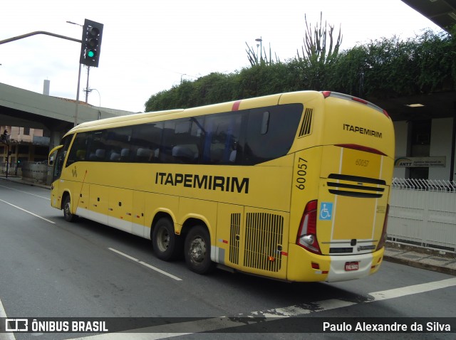 Viação Itapemirim 60057 na cidade de Belo Horizonte, Minas Gerais, Brasil, por Paulo Alexandre da Silva. Número da foto: #12349201.