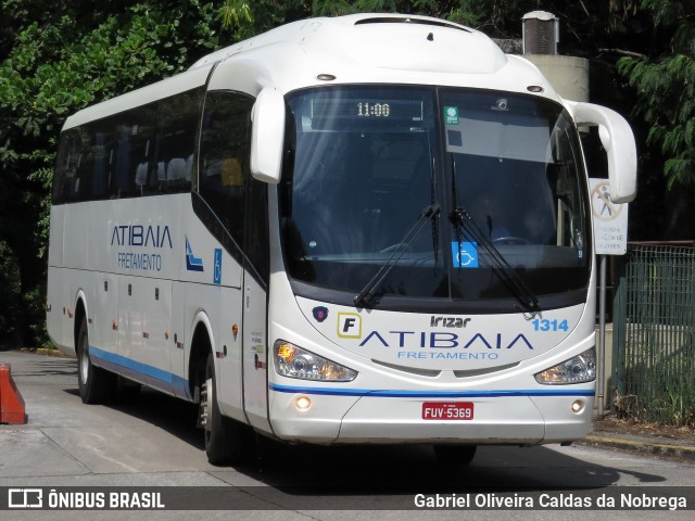 Viação Atibaia São Paulo 1314 na cidade de São Paulo, São Paulo, Brasil, por Gabriel Oliveira Caldas da Nobrega. Número da foto: #12348967.