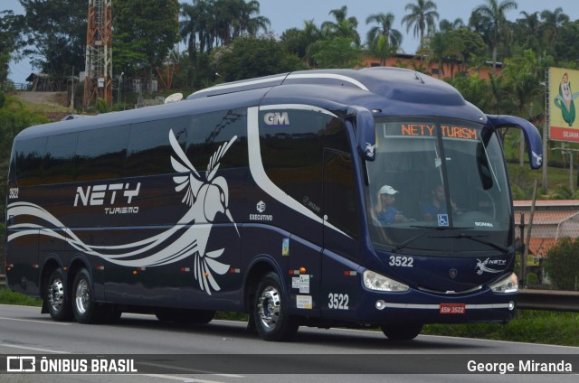 Nety Turismo 3522 na cidade de Santa Isabel, São Paulo, Brasil, por George Miranda. Número da foto: #12348748.