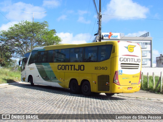 Empresa Gontijo de Transportes 18340 na cidade de Caruaru, Pernambuco, Brasil, por Lenilson da Silva Pessoa. Número da foto: #12349087.