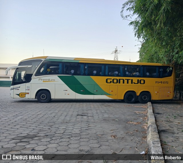 Empresa Gontijo de Transportes 19485 na cidade de Governador Valadares, Minas Gerais, Brasil, por Wilton Roberto. Número da foto: #12349742.