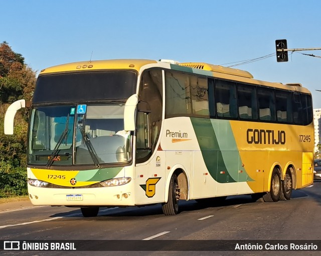 Empresa Gontijo de Transportes 17245 na cidade de Juiz de Fora, Minas Gerais, Brasil, por Antônio Carlos Rosário. Número da foto: #12348254.