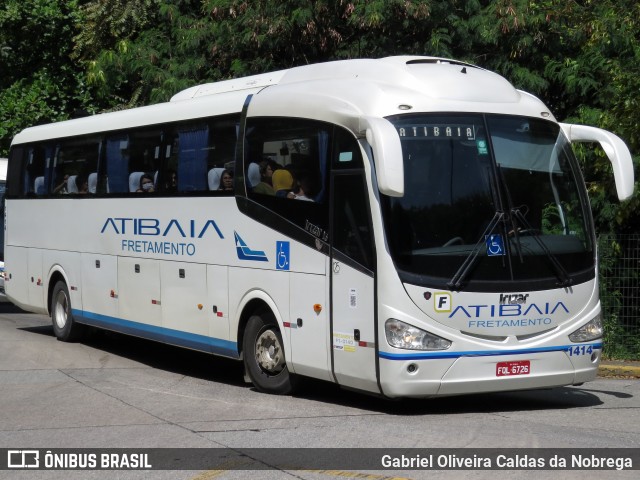 Viação Atibaia São Paulo 1414 na cidade de São Paulo, São Paulo, Brasil, por Gabriel Oliveira Caldas da Nobrega. Número da foto: #12348971.