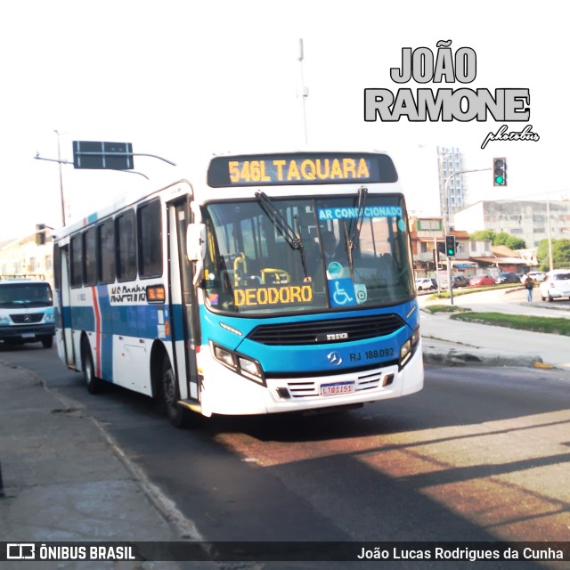 Viação Nossa Senhora da Penha RJ 188.092 na cidade de Rio de Janeiro, Rio de Janeiro, Brasil, por João Lucas Rodrigues da Cunha. Número da foto: #12348125.