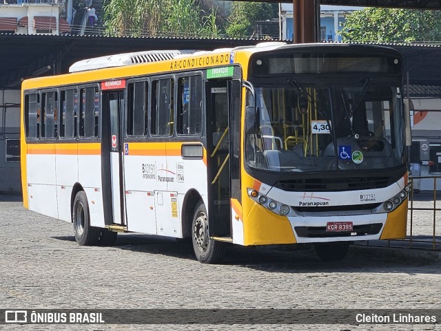 Transportes Paranapuan B10191 na cidade de Rio de Janeiro, Rio de Janeiro, Brasil, por Cleiton Linhares. Número da foto: #12349821.