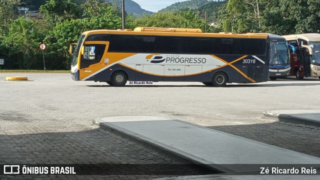 Viação Progresso 30316 na cidade de Petrópolis, Rio de Janeiro, Brasil, por Zé Ricardo Reis. Número da foto: #12348498.