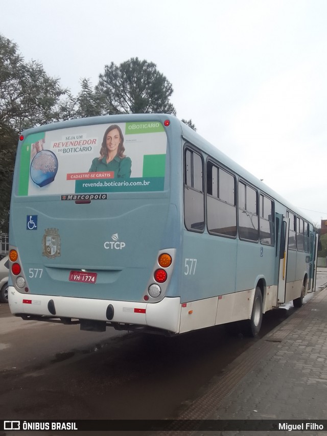Viação Nossa Senhora Conquistadora 577 na cidade de Pelotas, Rio Grande do Sul, Brasil, por Miguel Filho. Número da foto: #12347895.