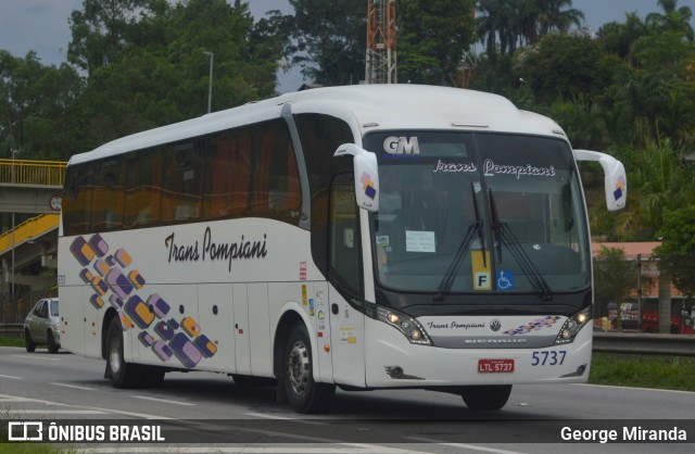 Trans Pompiani 5737 na cidade de Santa Isabel, São Paulo, Brasil, por George Miranda. Número da foto: #12348700.