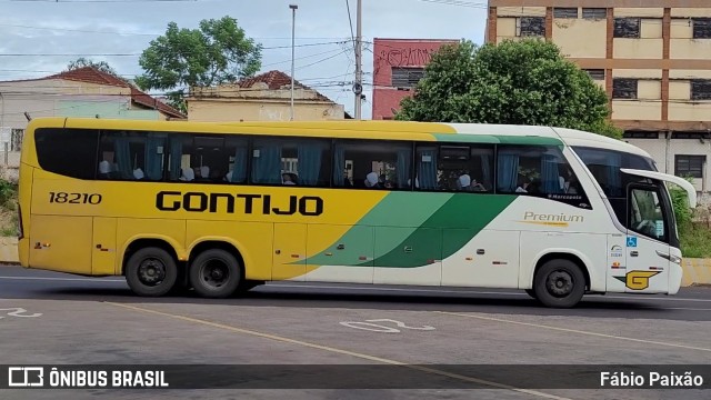 Empresa Gontijo de Transportes 18210 na cidade de Ribeirão Preto, São Paulo, Brasil, por Fábio Paixão. Número da foto: #12348131.