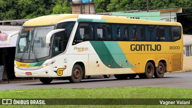 Empresa Gontijo de Transportes 18000 na cidade de Foz do Iguaçu, Paraná, Brasil, por Vagner Valani. Número da foto: #12349729.