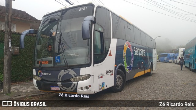 Expresso Santana 8721 na cidade de Petrópolis, Rio de Janeiro, Brasil, por Zé Ricardo Reis. Número da foto: #12348538.