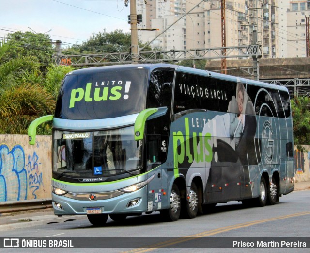 Viação Garcia 88167 na cidade de São Paulo, São Paulo, Brasil, por Prisco Martin Pereira. Número da foto: #12347698.