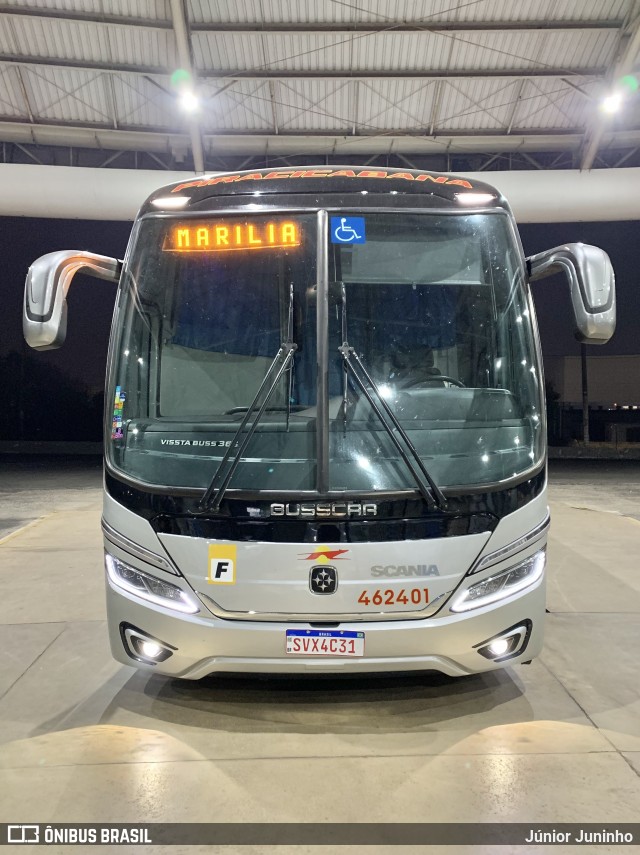 Viação Piracicabana 462401 na cidade de Marília, São Paulo, Brasil, por Júnior Juninho. Número da foto: #12351256.