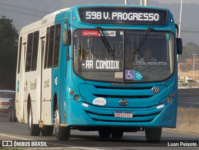 Viação Satélite 25613 na cidade de Cariacica, Espírito Santo, Brasil, por Luan Peixoto. Número da foto: #12351526.