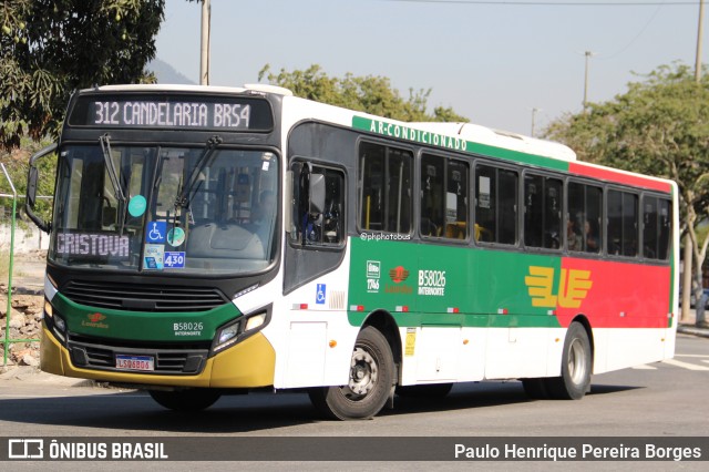 Viação Nossa Senhora de Lourdes B58026 na cidade de Rio de Janeiro, Rio de Janeiro, Brasil, por Paulo Henrique Pereira Borges. Número da foto: #12351207.