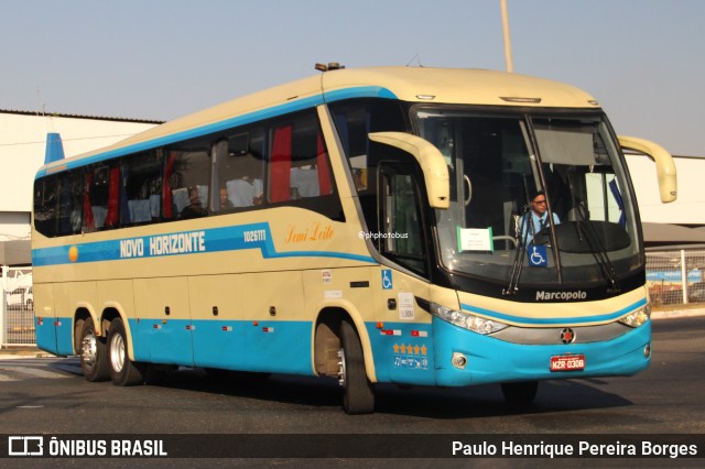 Viação Novo Horizonte 1026111 na cidade de Goiânia, Goiás, Brasil, por Paulo Henrique Pereira Borges. Número da foto: #12351275.