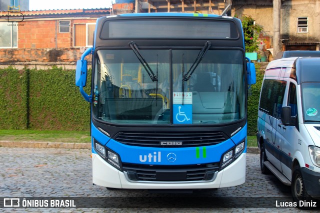 UTIL - União Transporte Interestadual de Luxo 321 na cidade de Rio de Janeiro, Rio de Janeiro, Brasil, por Lucas Diniz. Número da foto: #12350454.