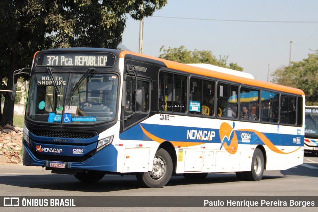 Viação Novacap C51564 na cidade de Rio de Janeiro, Rio de Janeiro, Brasil, por Paulo Henrique Pereira Borges. Número da foto: #12351221.