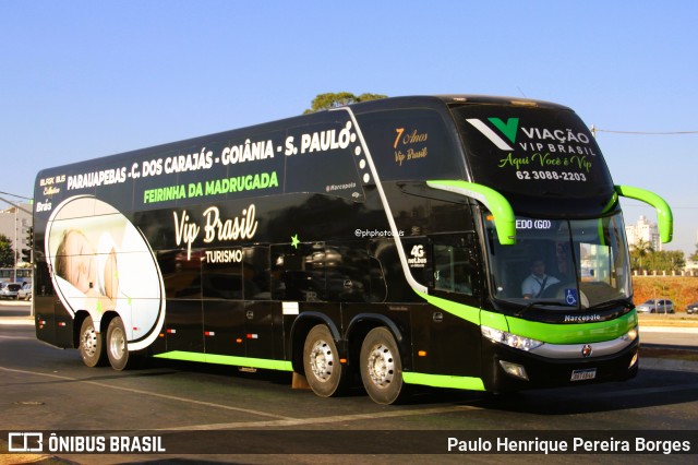 Vip Brasil Tur > Viação Vip Brasil 010 na cidade de Goiânia, Goiás, Brasil, por Paulo Henrique Pereira Borges. Número da foto: #12351254.